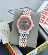 Fossil Automatic Two Tone Rose Gold