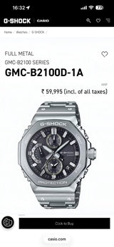 G Shock Casio Gmc B2100