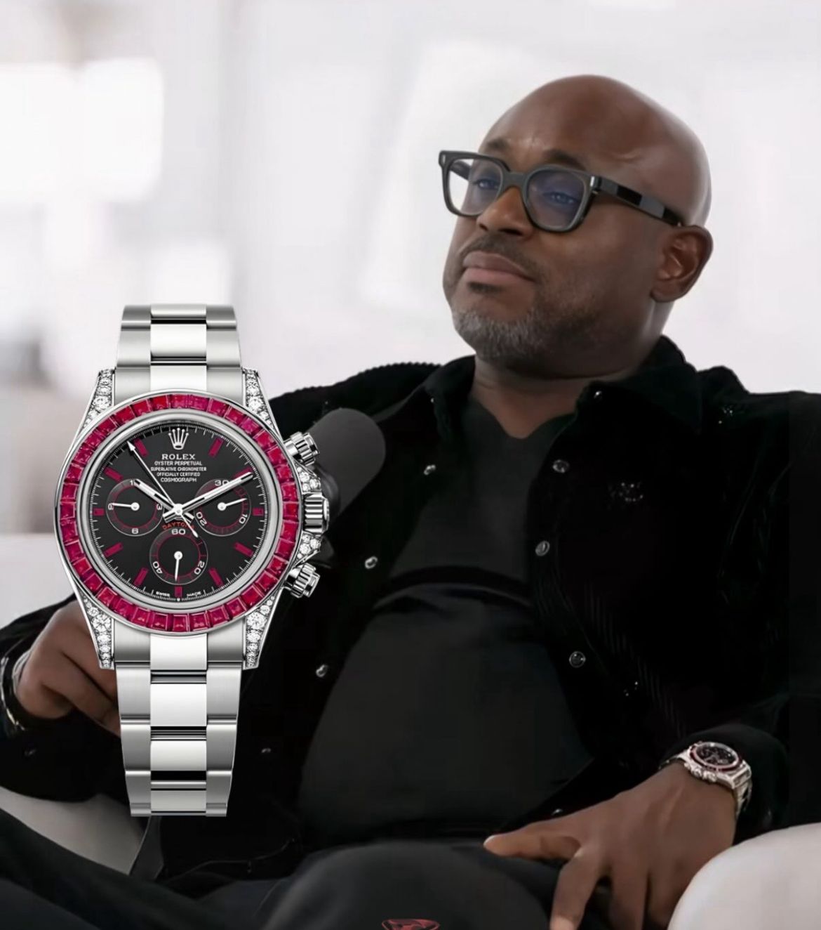 Rolex Daytona Black Ruby Dial
