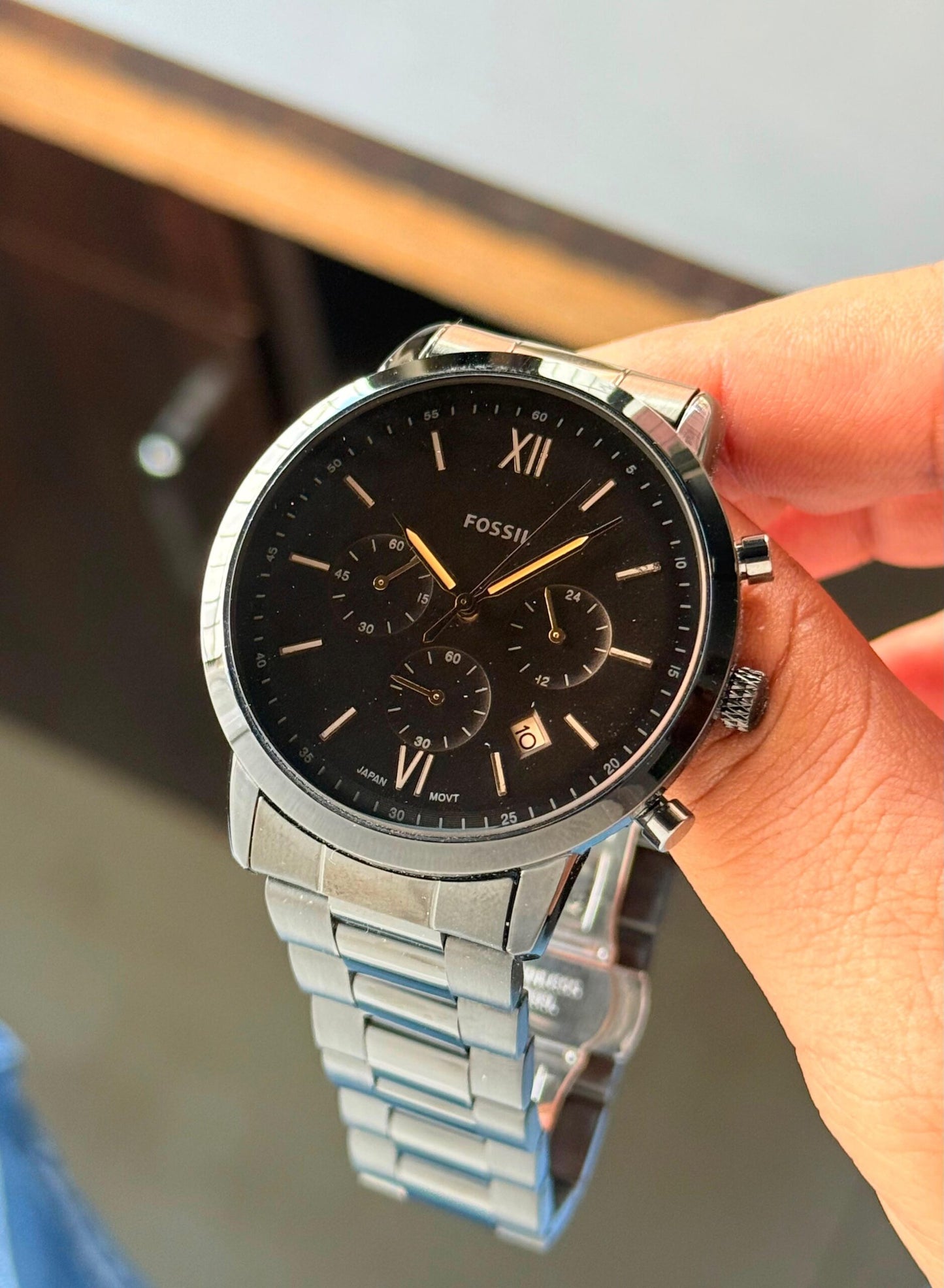 Fossil Neutra Brown Chronograph