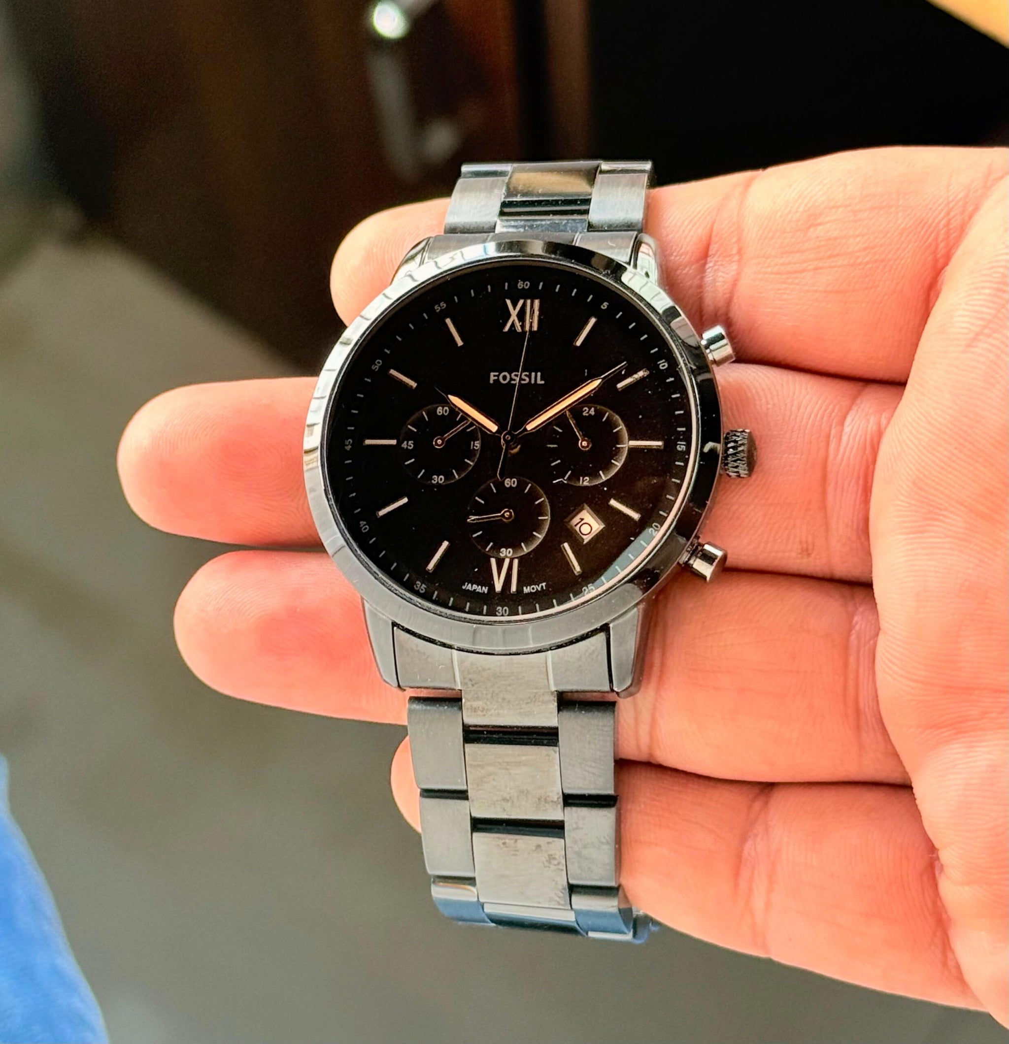 Fossil Neutra Brown Chronograph