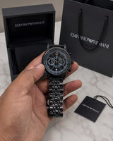 Emporio Armani Classic Black Chronograph