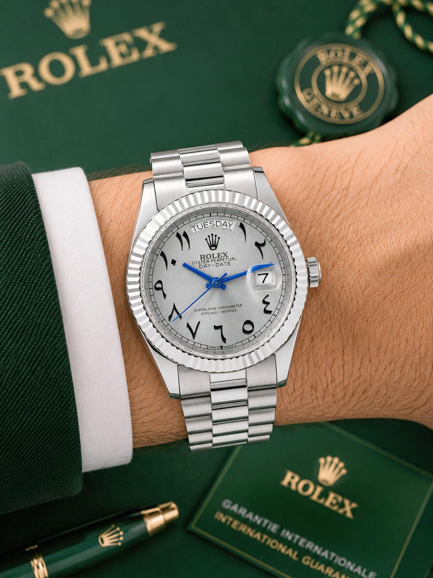 Rolex Day-Date Arabic Dial