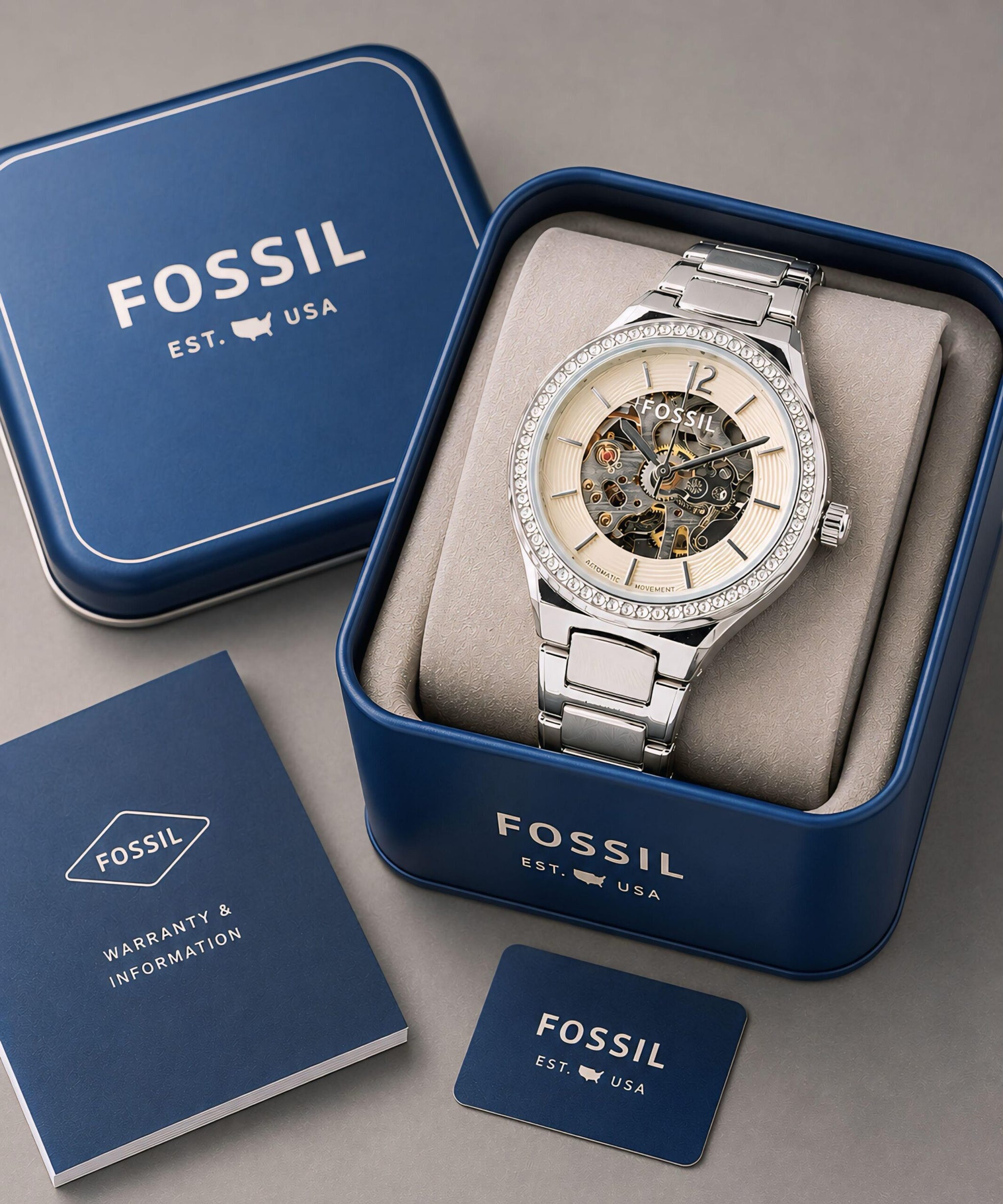 Fossil Eevie Skeleton Automatic