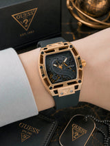 Guess Dragon Pattern Black Series