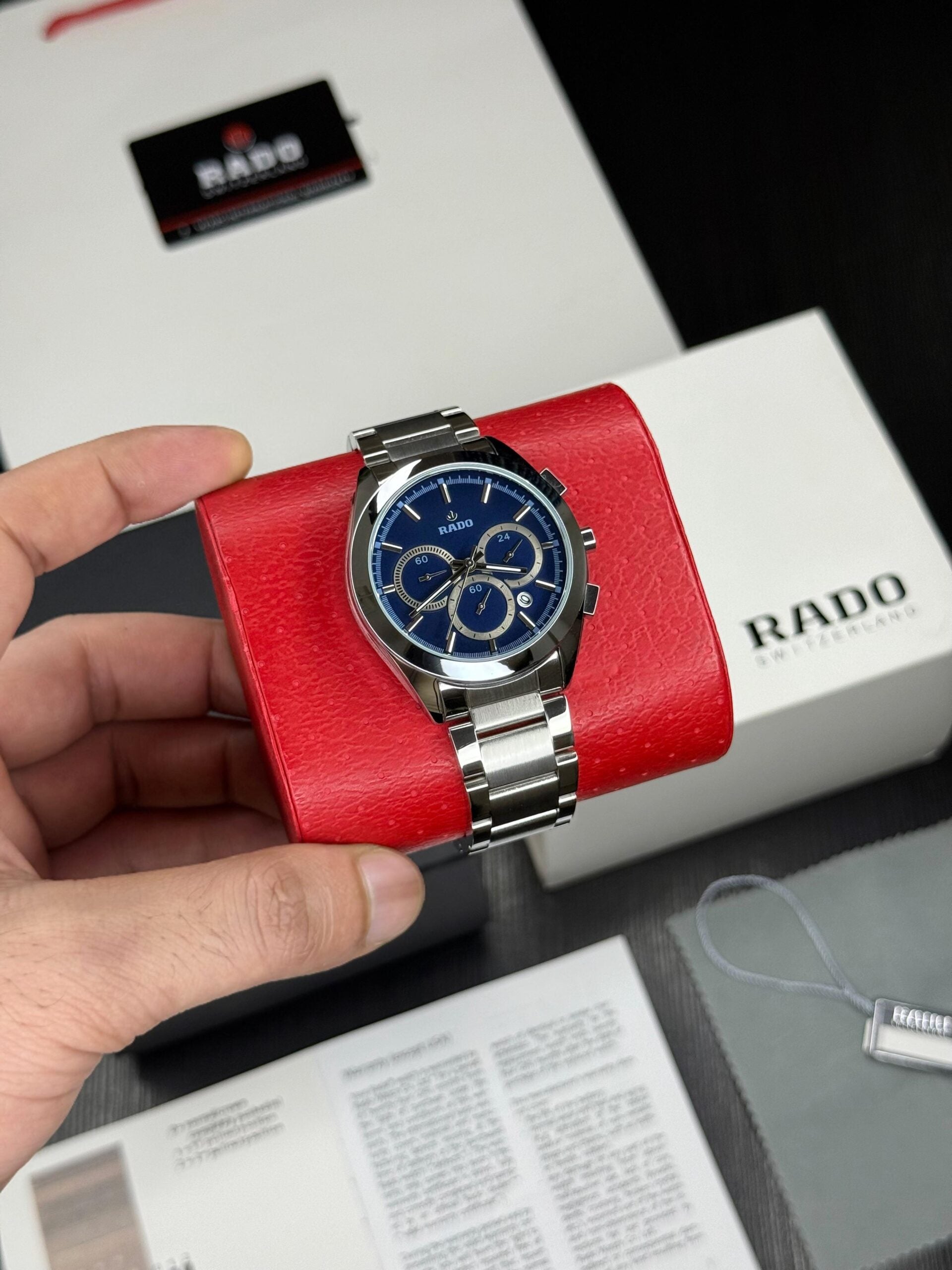 Rado Hyperchrome Blue Chronograph