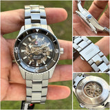 Rado Captain Cook Silver Black Dial Automatic
