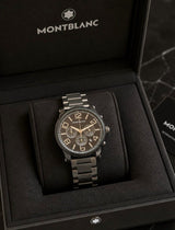 Mont Blanc Black Chronograph