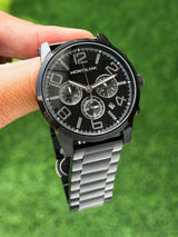Mont Blanc Black Chronograph