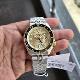 Seiko 5 Gmt Silver Automatic
