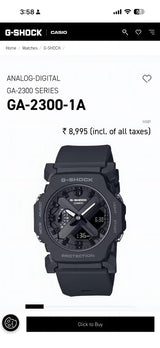 G Shock Casio Ga-2300