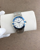 Omega Constellation White &amp; Silver Co-Axial Master