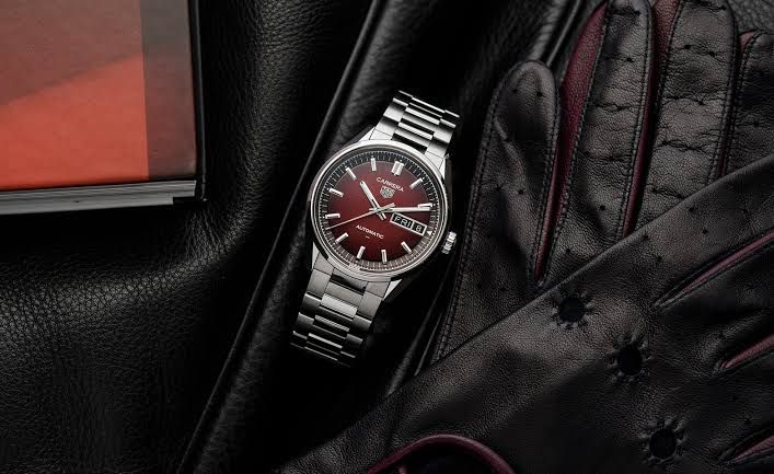Tag Heuer Carrera Day Date Red Automatic