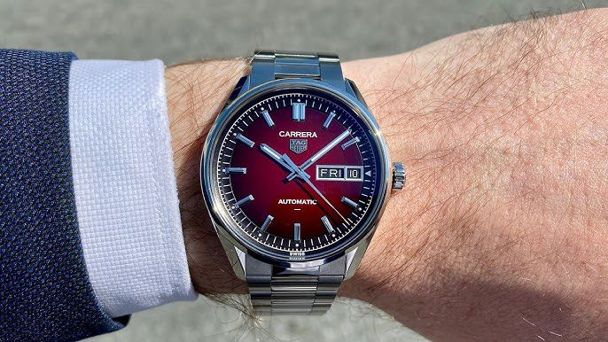 Tag Heuer Carrera Day Date Red Automatic