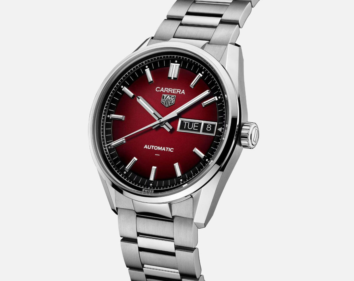 Tag Heuer Carrera Day Date Red Automatic