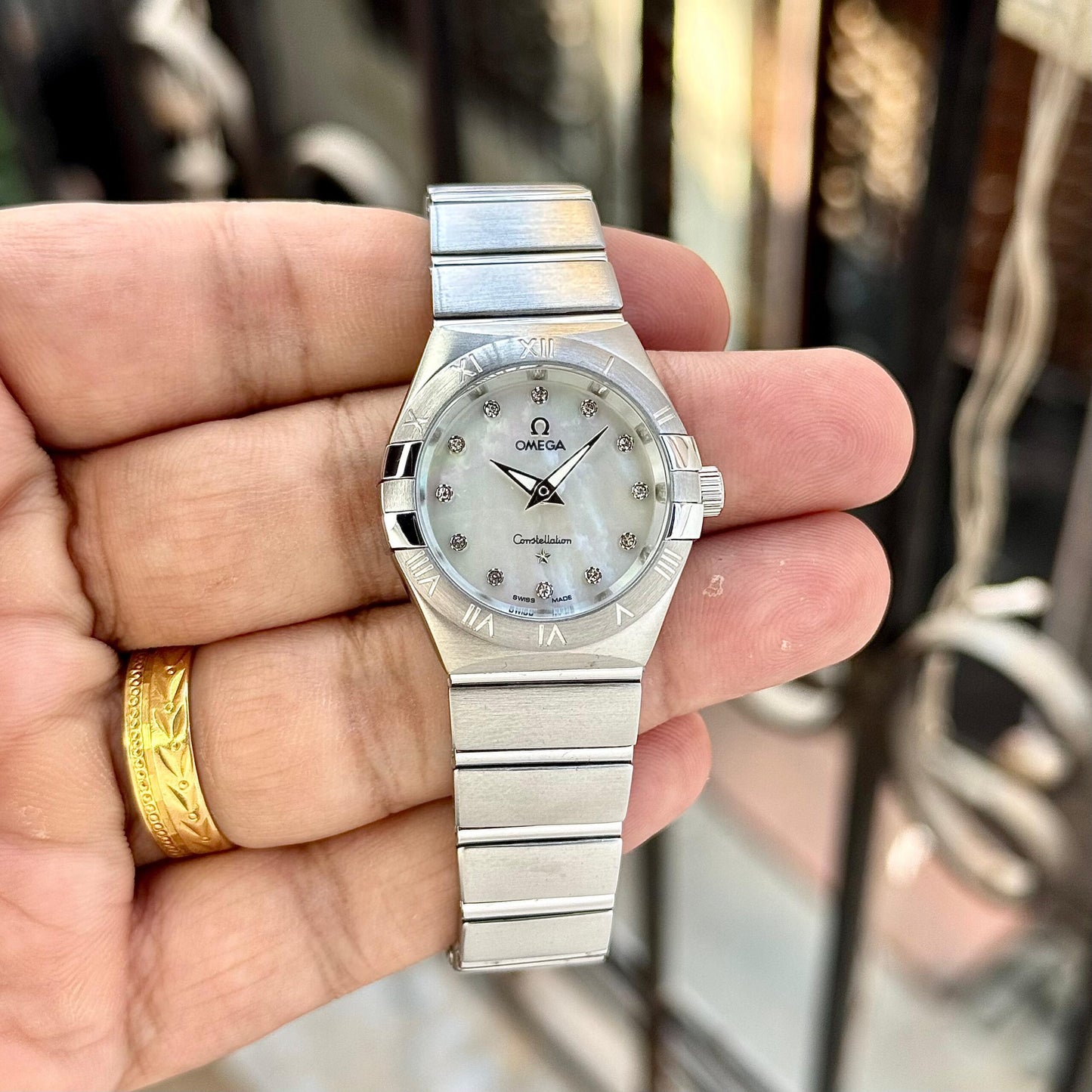 Omega Constellation White Dial