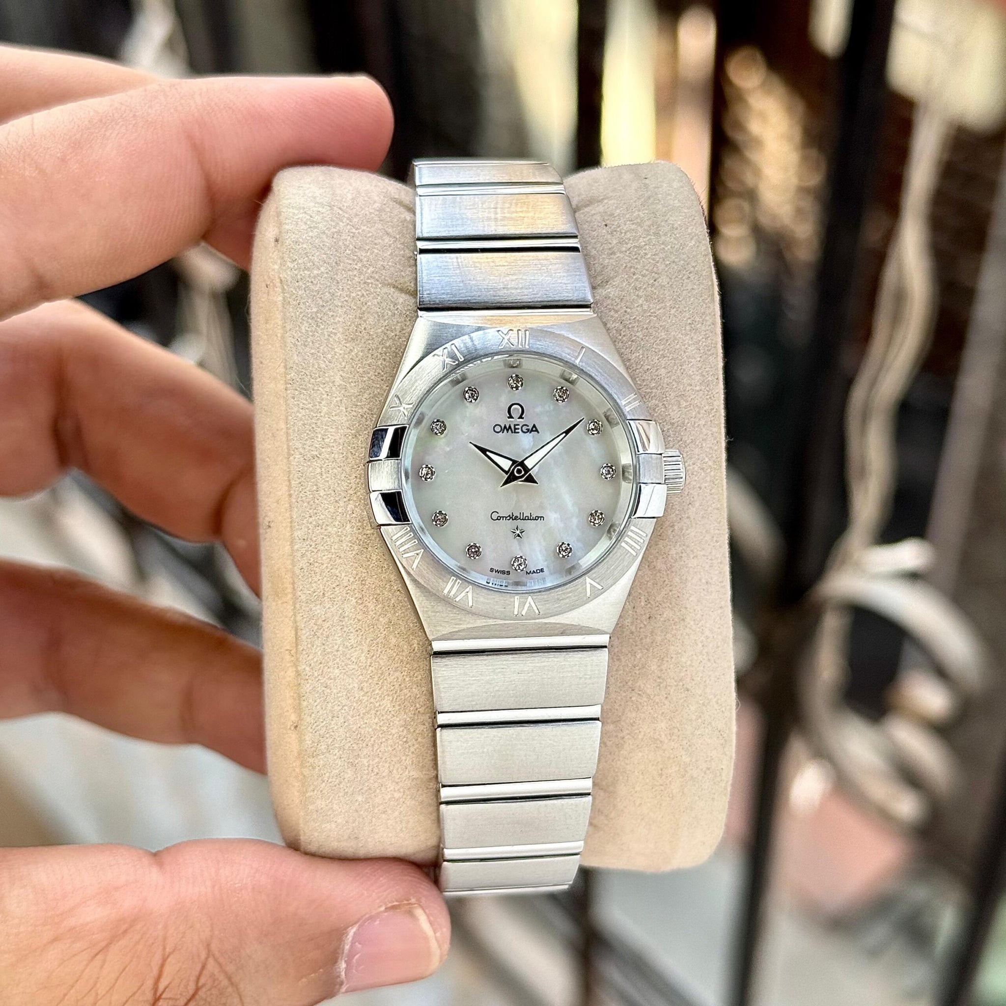 Omega Constellation White Dial