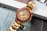 Rolex Daytona Yellow Gold Diamond Paved Dial