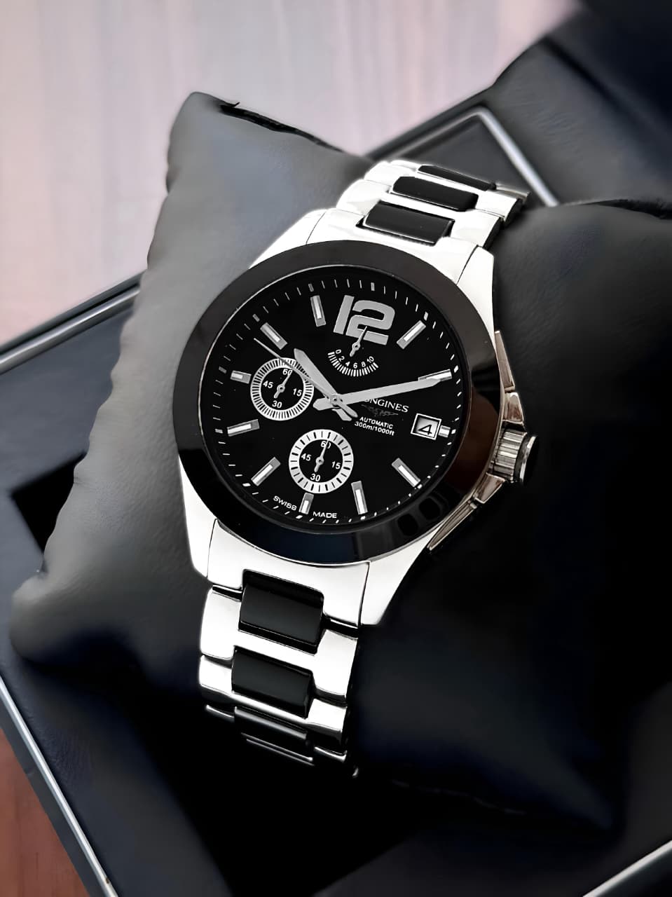 Longines Conquest Chronograph Ceramica