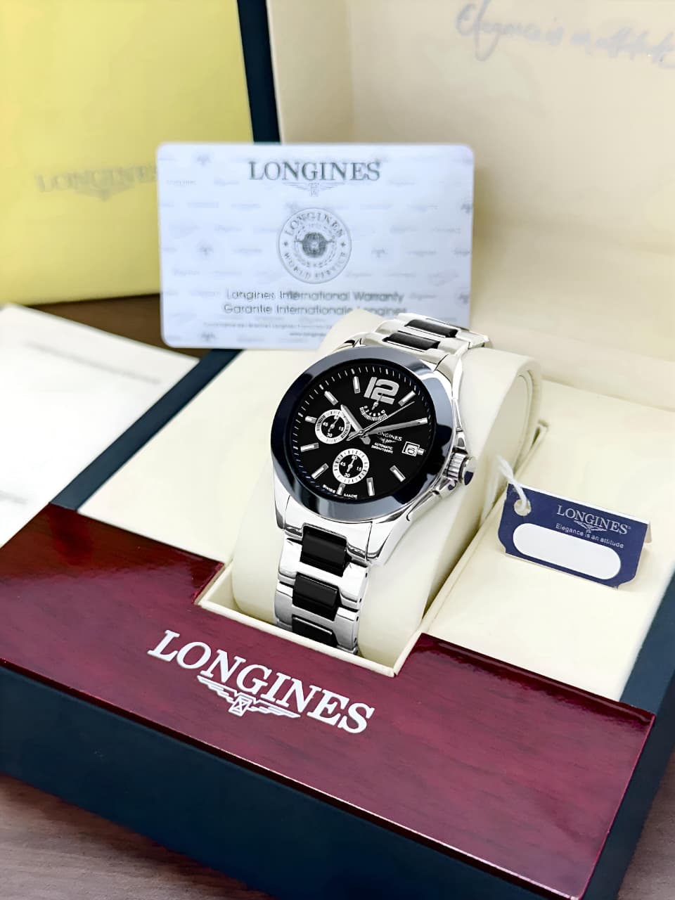 Longines Conquest Chronograph Ceramica