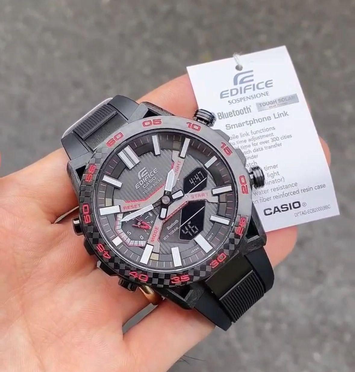 Edifice Casio ECB-2000 Black