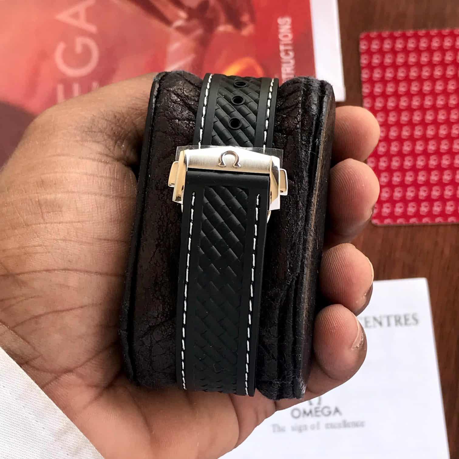 Omega Seamaster Blue Aqua Terra Open Heart