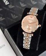 Emporio Armani Rose Gold Two Tone