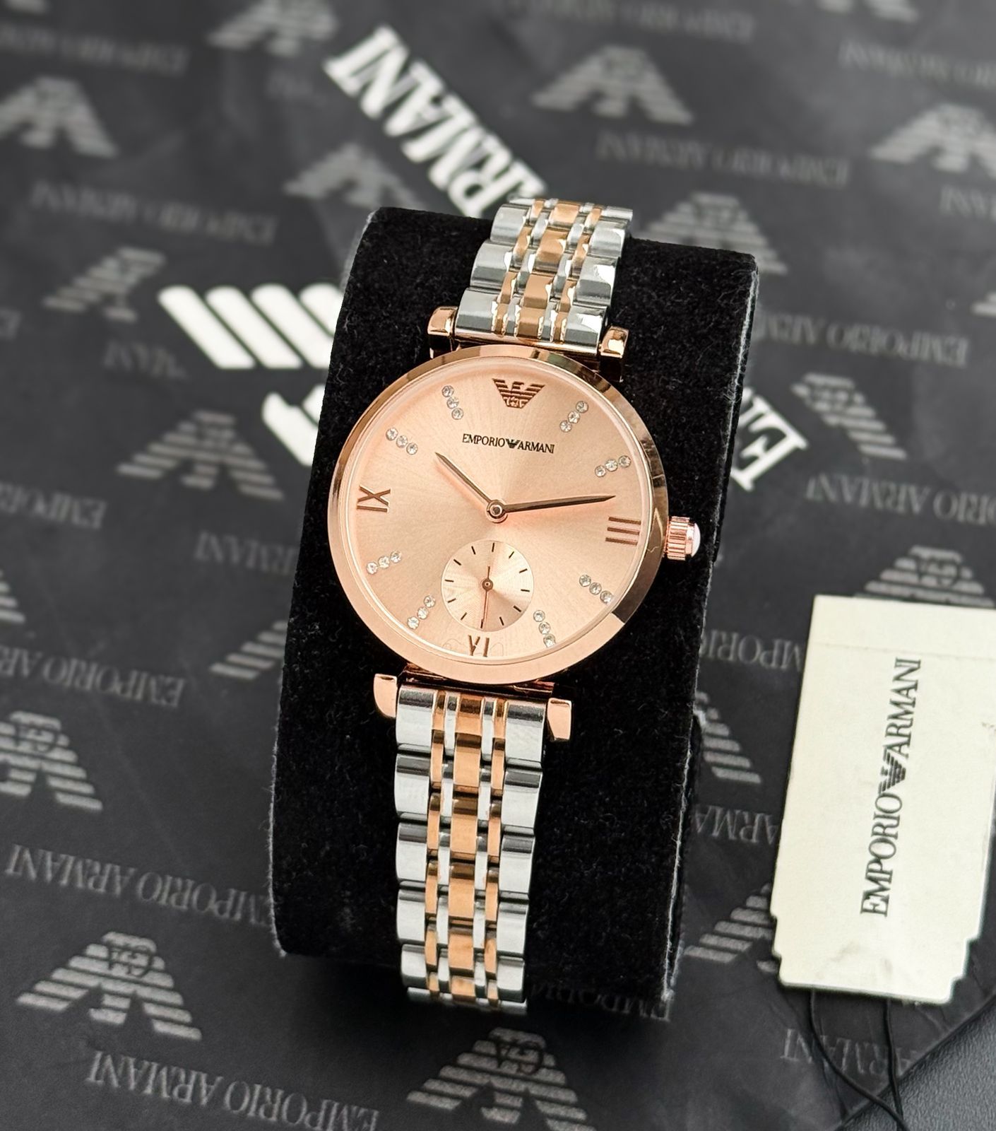 Emporio Armani Rose Gold Two Tone