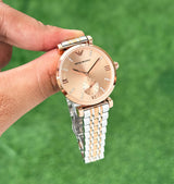 Emporio Armani Rose Gold Two Tone