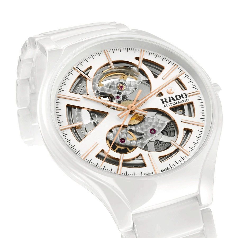 Rado Automatic Open Heart White Ceramic