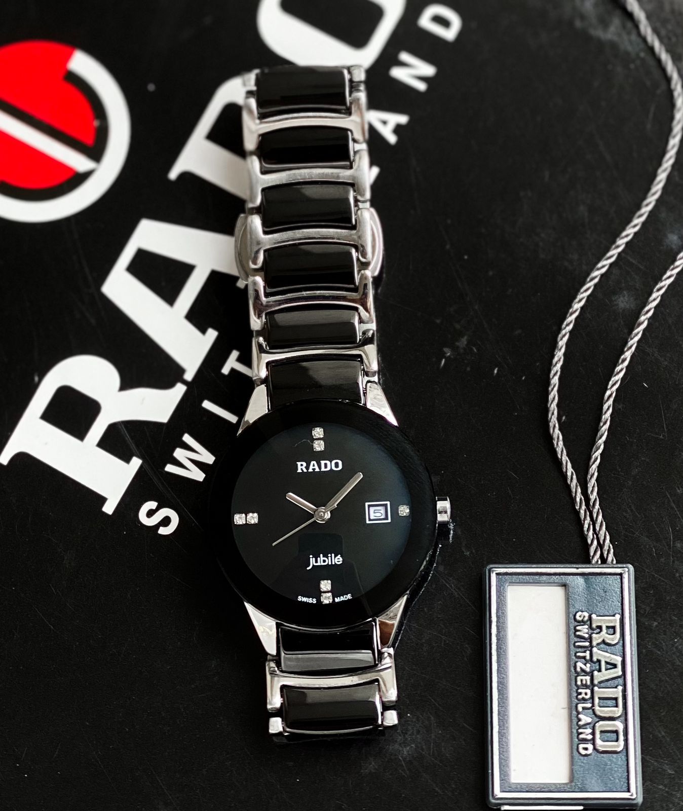 Rado Black Ceramic Quartz