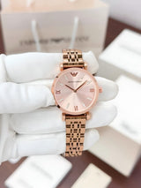Emporio Armani Slim Rose Gold Analog