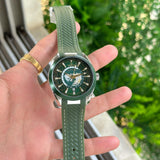 Omega Seamaster Aqua Terra Green Worldtimer