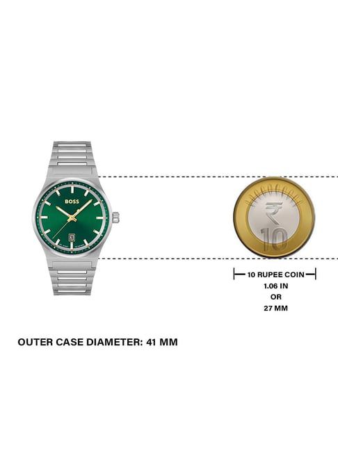Boss Candor Green Dial