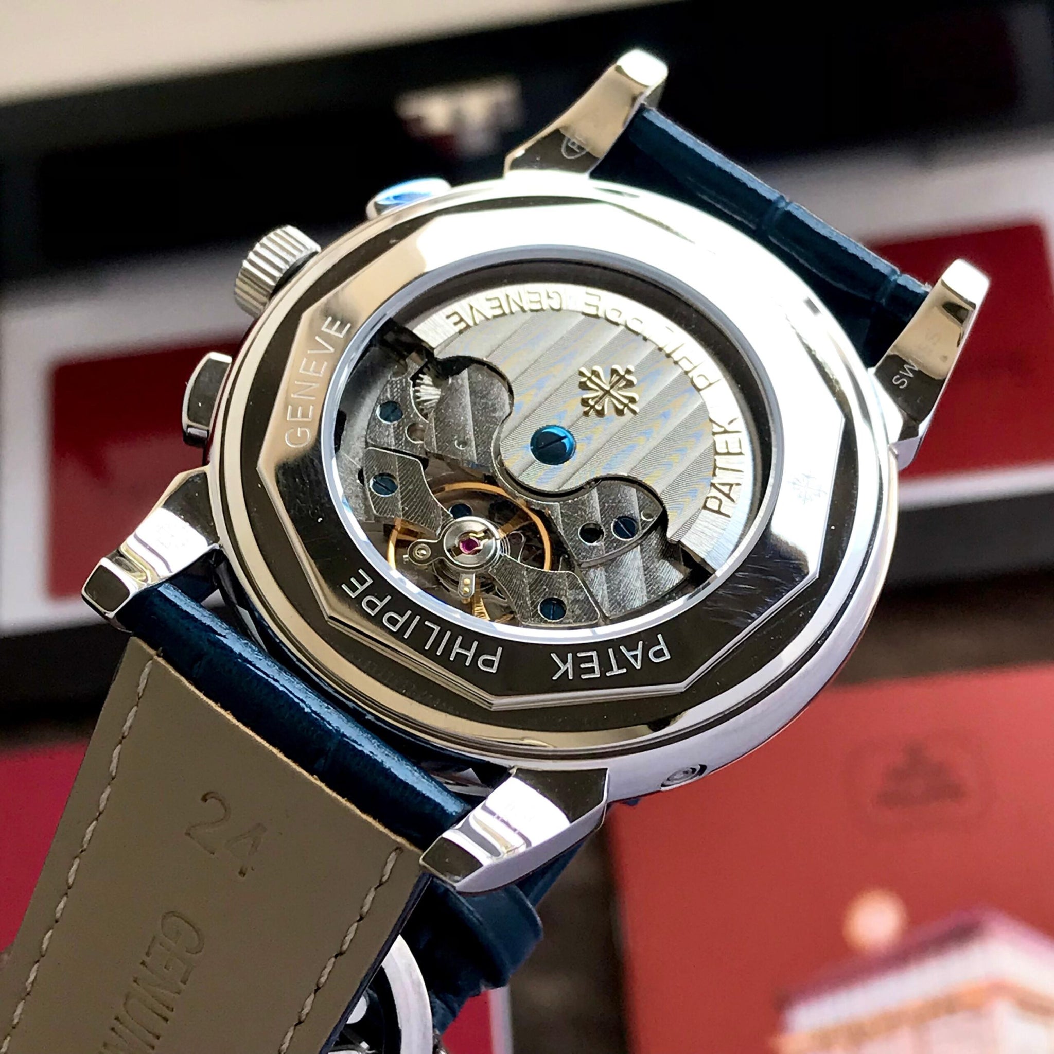 Patek Philippe Perpetual Blue Calendar Chronograph