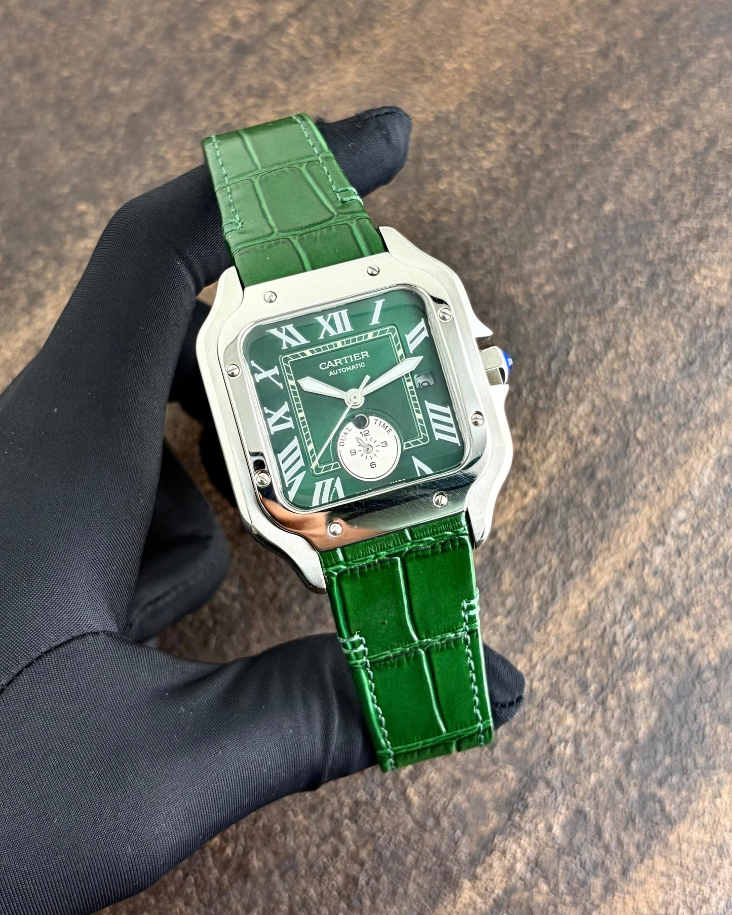 Cartier DSantos Green Dial