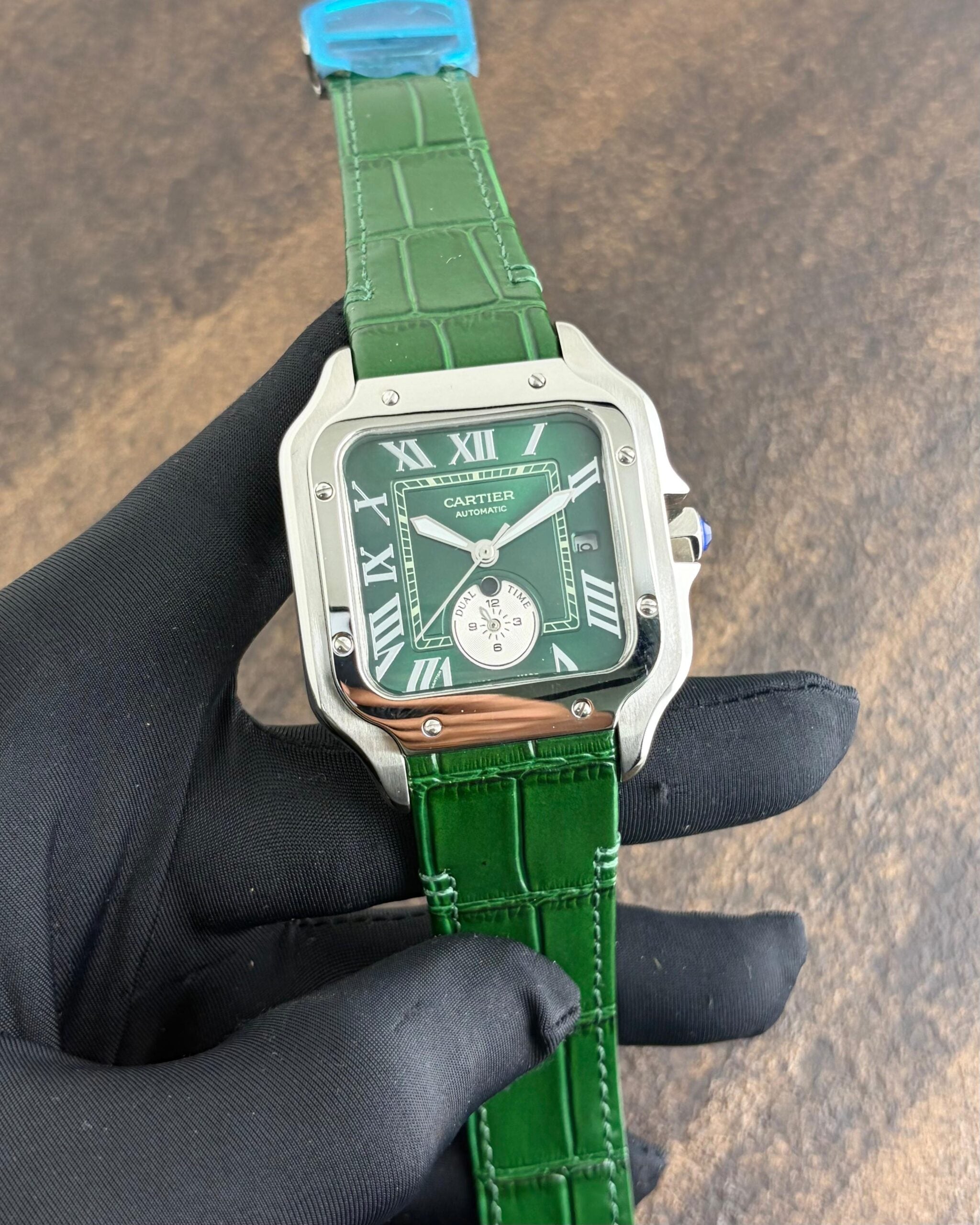 Cartier DSantos Green Dial