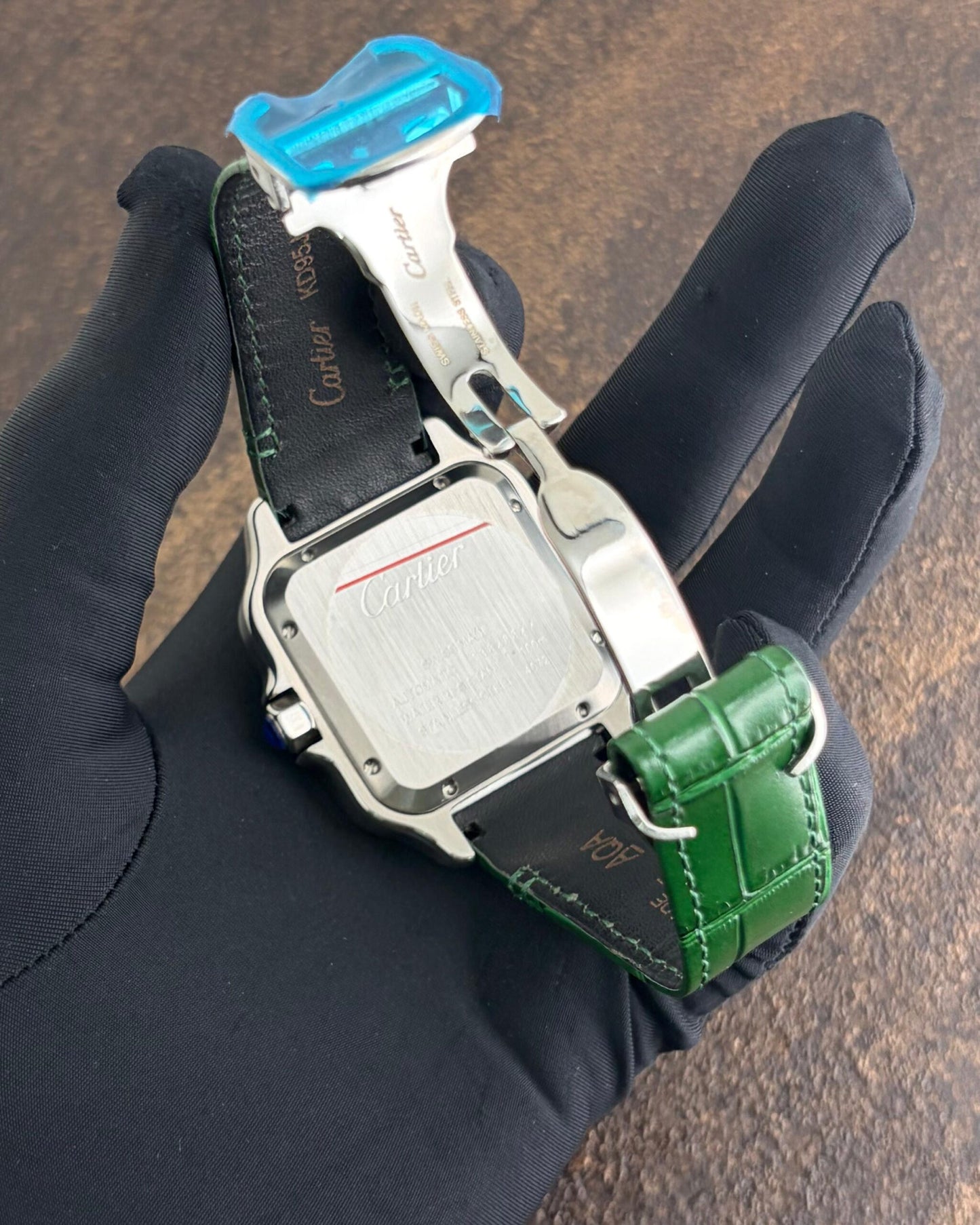 Cartier DSantos Green Dial