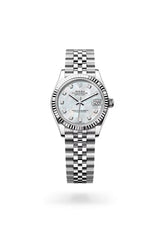 Rolex Datejust Silver Diamond Series