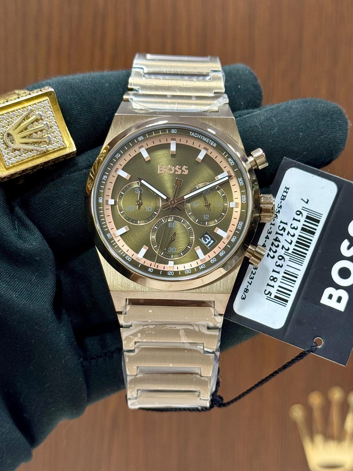 Boss Green Quartz Chronograph