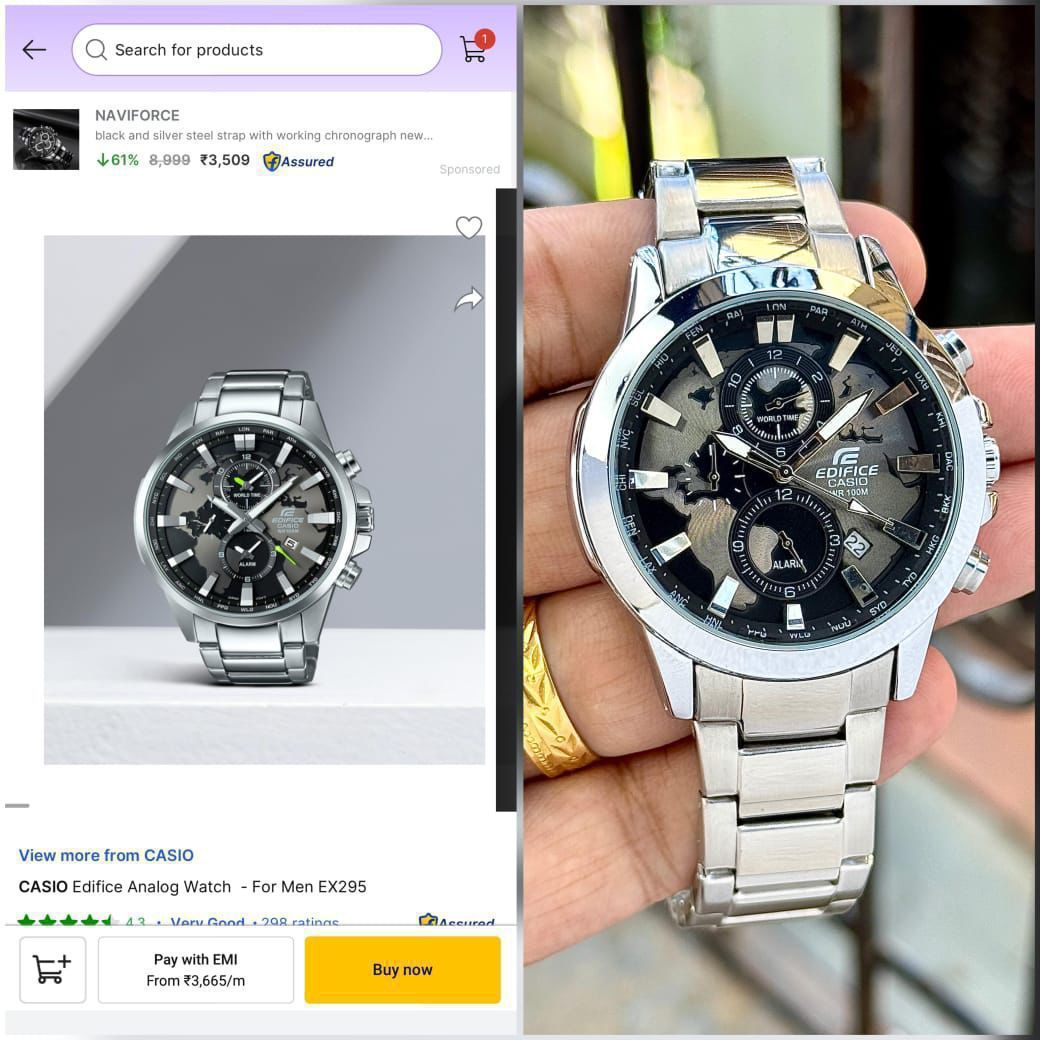 Edifice Casio EFR 303