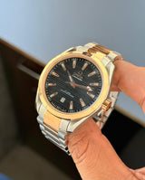 Omega Seamaster Black Dial Aqua Terra Automatic