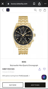 Boss Centre Court Chronograph