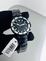 Emporio Armani AR80050 Black Chronograph