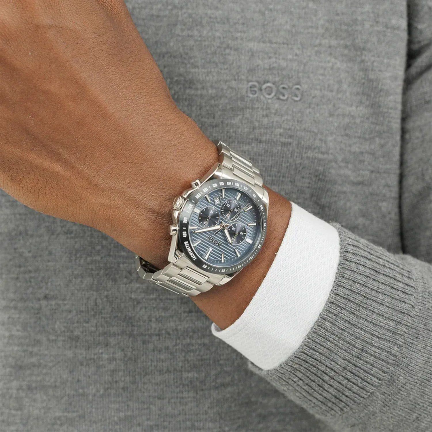 Boss Strike Blue Chronograph