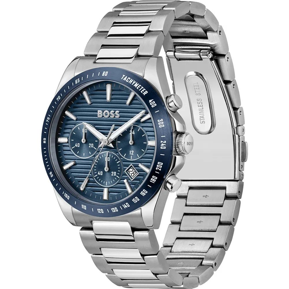 Boss Strike Blue Chronograph