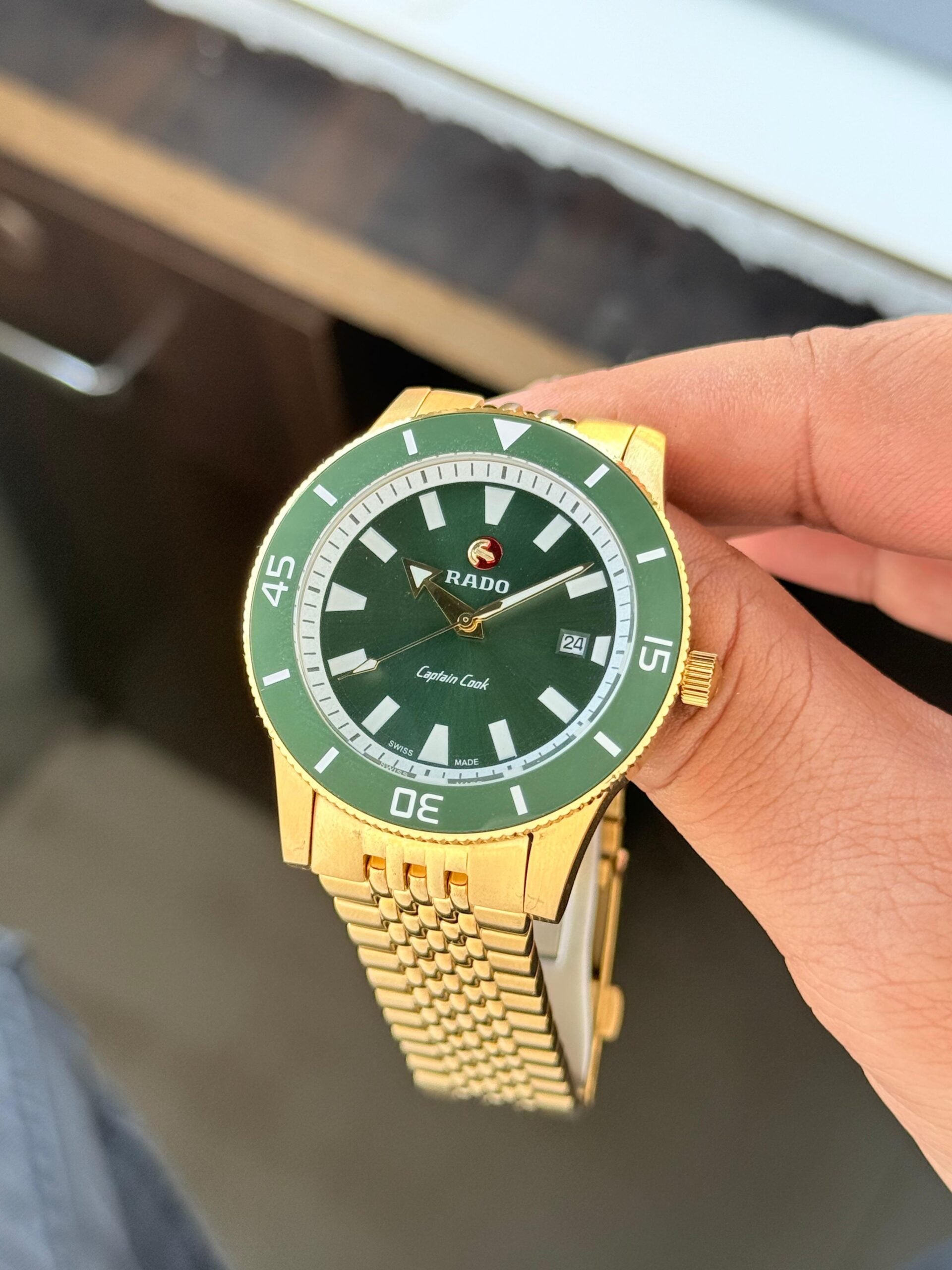 Rado Captain Cook Green Edition