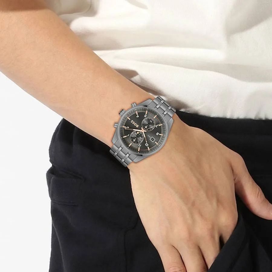 Boss Centre Court Black Dial