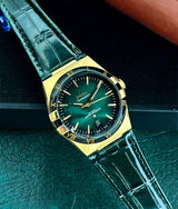 Omega Co-Axial Master Green Chronometer