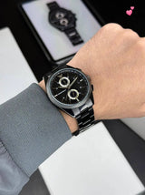 Emporio Armani Jet Black Chronograph